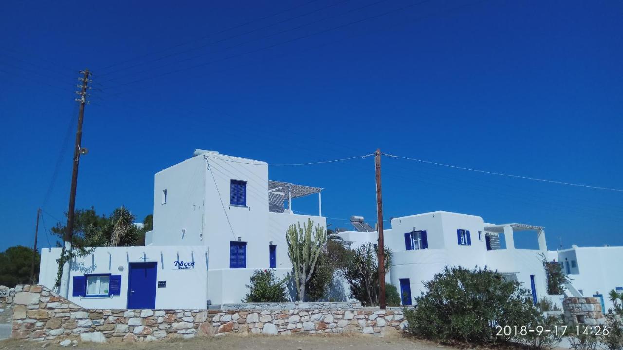 Nicos Studios & Apartments Logaras Eksteriør billede